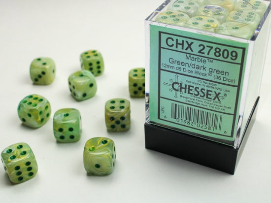 Chessex Set of 36 D6's 12mm