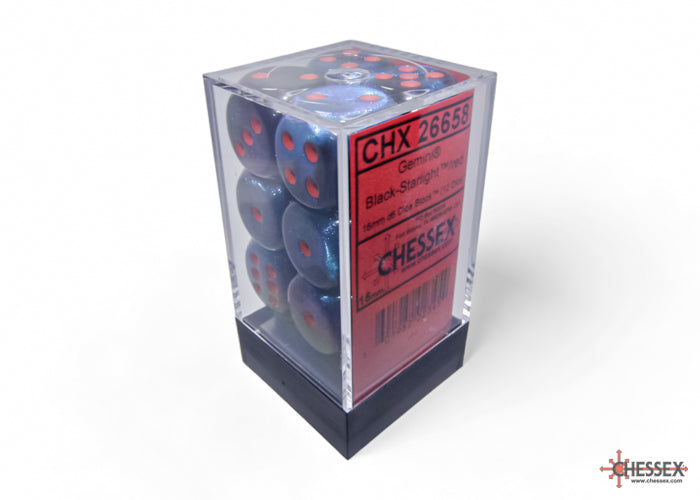 Chessex Set of 12 D6's 16mm