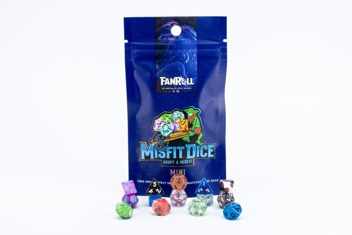 Mystery Misfit Resin Polyhedral Dice Set