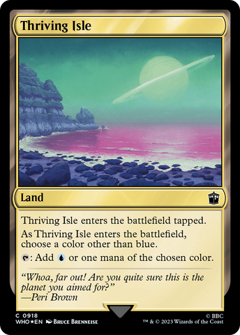Thriving Isle (Surge Foil) [Doctor Who]