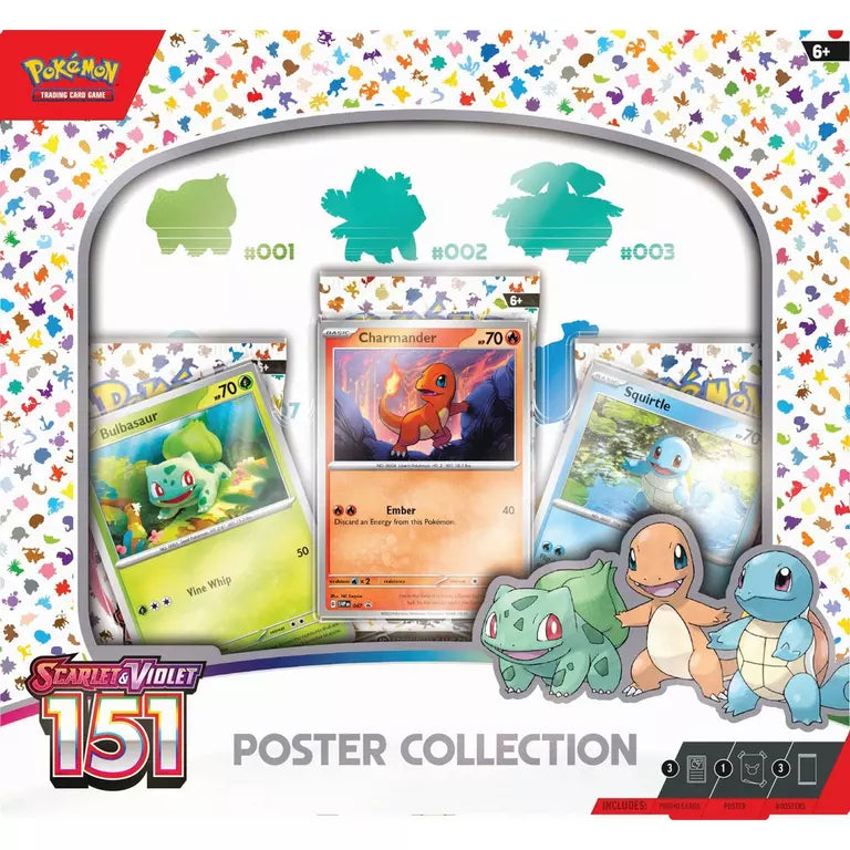 Pokemon 151 Poster Collection Case