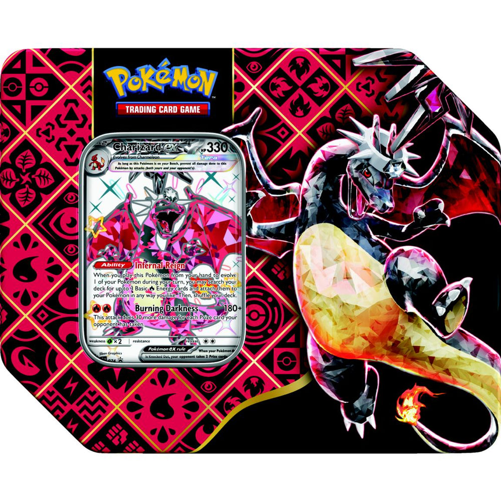 Pokémon Scarlet & Violet Paldean Fates Tin Case