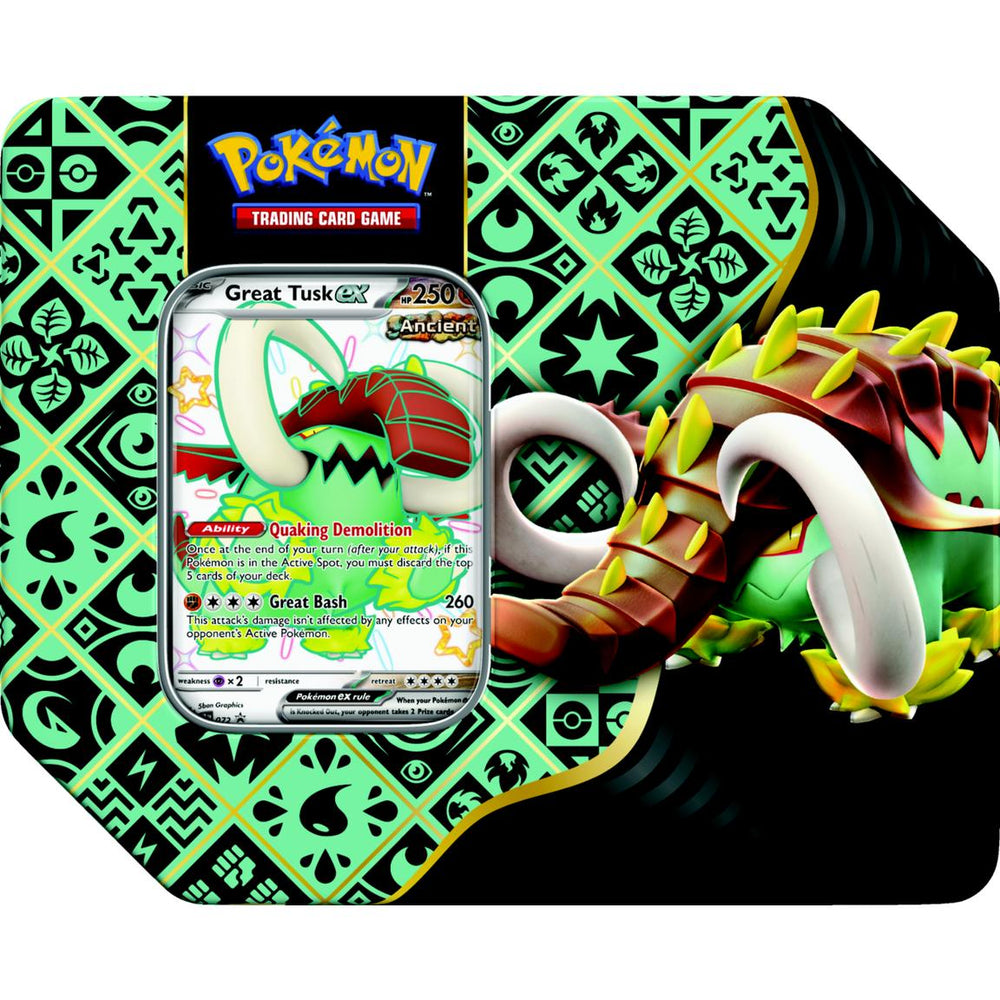 Pokémon Scarlet & Violet Paldean Fates Tin Case