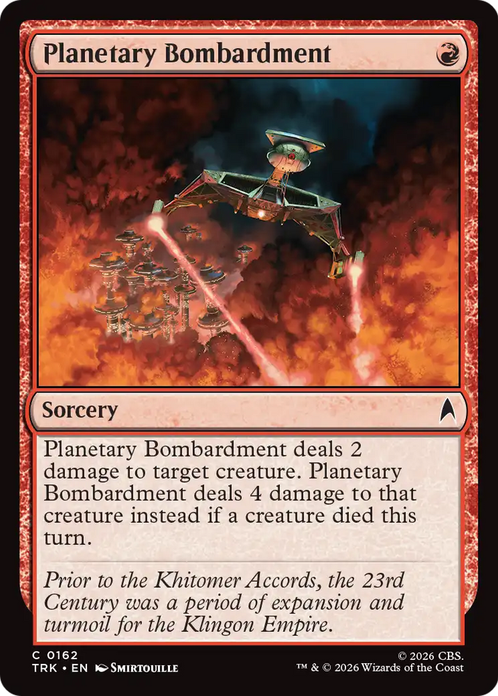 Planetary Bombardment [Star Trek]