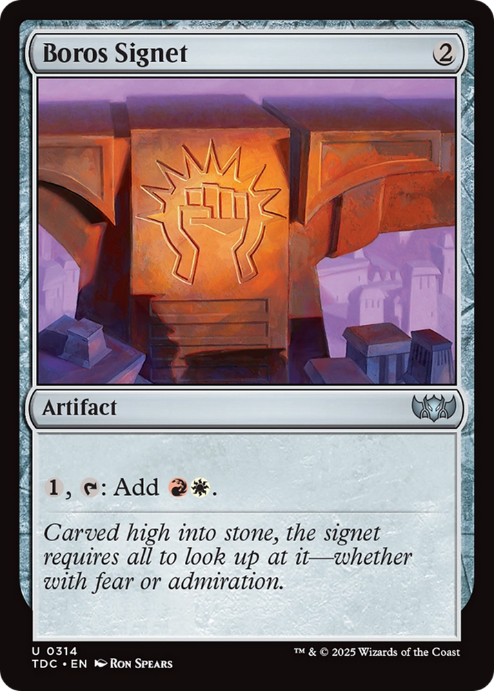 Boros Signet [Tarkir: Dragonstorm Commander]