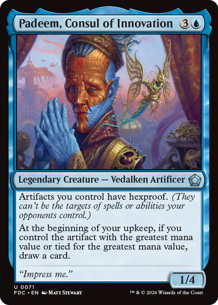Padeem, Consul of Innovation [Foundations Commander]
