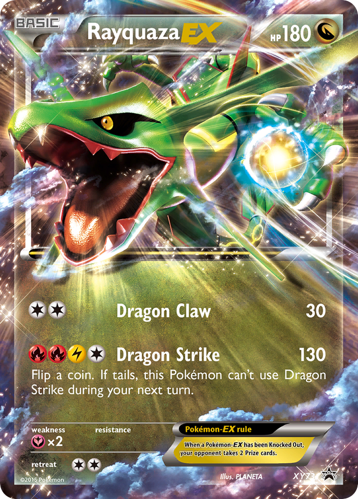 pokemon card value rayquaza ex 60/108 Ultra Rare XY Roaring Skies Near Mint In the Pokemon Trading Card Game Rayquaza Ex 97/97 value? :
