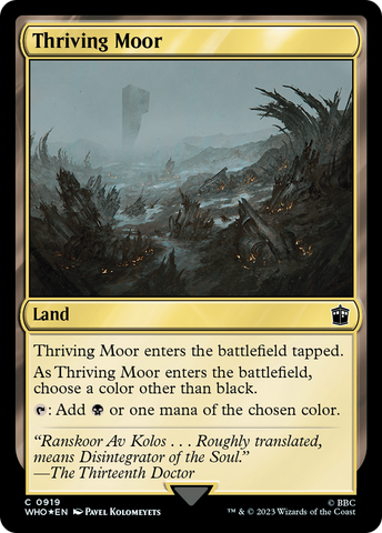 Thriving Moor (Surge Foil) [Doctor Who]
