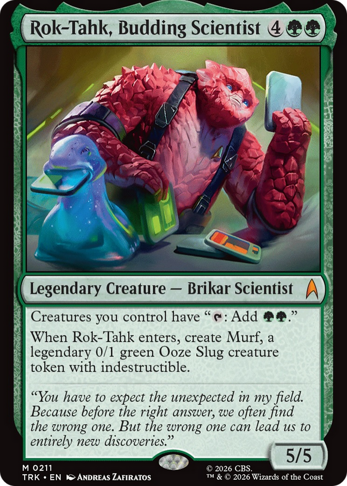 Rok-Tahk, Budding Scientist [Star Trek]