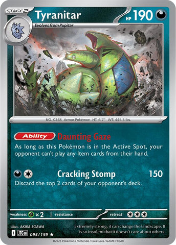 Tyranitar (095/159) [Scarlet & Violet: Journey Together]