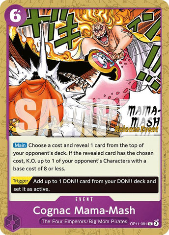 Cognac Mama-Mash [A Fist of Divine Speed Release Event Cards]