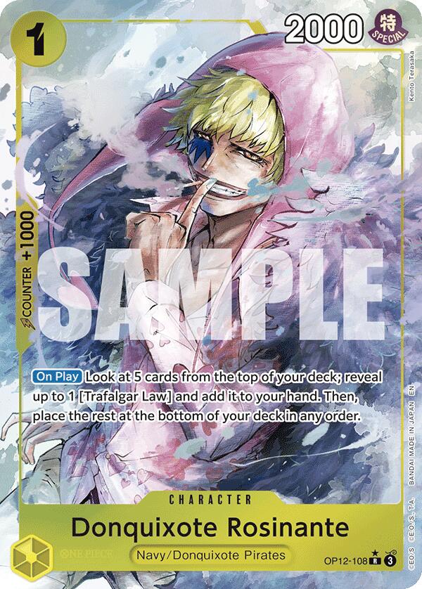 Donquixote Rosinante (Alternate Art) [Legacy of the Master]