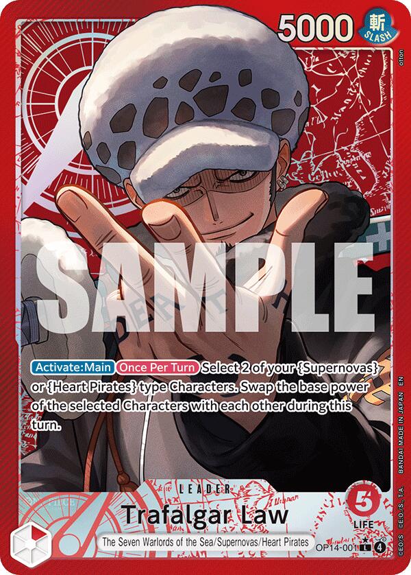 Trafalgar Law (Alternate Art) [The Azure Sea's Seven]