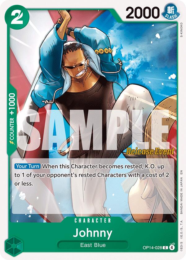 Johnny [The Azure Sea's Seven Release Event Cards]