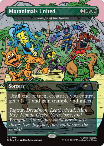 Mutanimals United - Triumph of the Hordes [Secret Lair Drop Series]