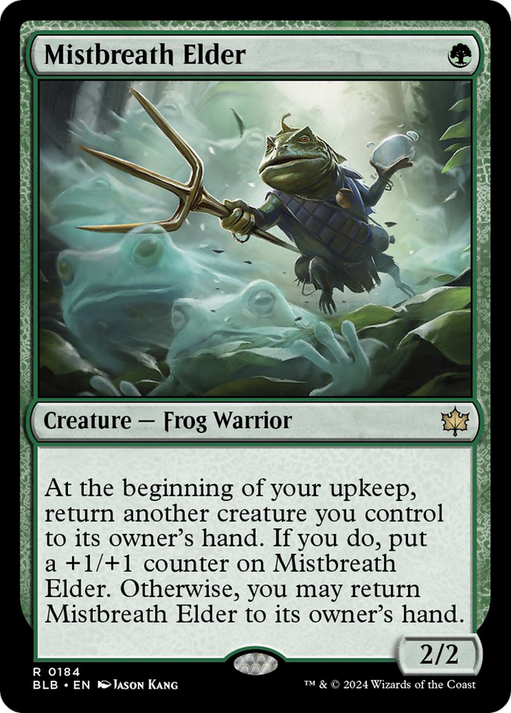 mtg bloomburrow frog cards Frogs Flubs, the Fool - Bloomburrow