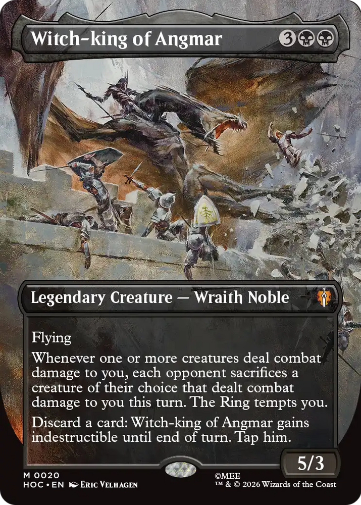 Witch-king of Angmar (Borderless) [The Hobbit: Eternal-Legal]