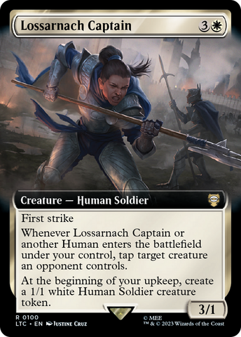 Lossarnach Captain (Extended Art) [The Lord of the Rings: Tales of Middle-Earth Commander]