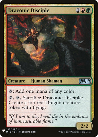 Draconic Disciple [Mystery Booster]
