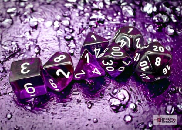 Chessex Set of 7 Dice