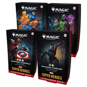 Marvel Super Heroes Commander Decks