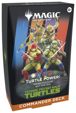 Teenage Mutant Ninja Turtles Commander Deck