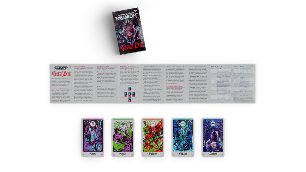 Ravenloft: The Horrors Within - Tarokka Deck (2026 Updated Deck)