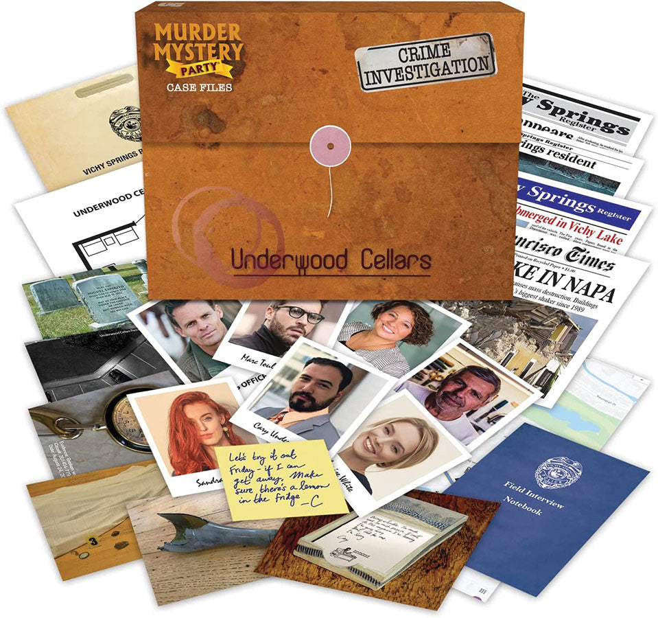 Murder Mystery Party Case Files