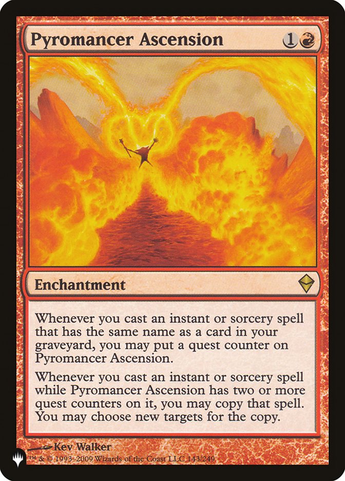Pyromancer Ascension [The List]