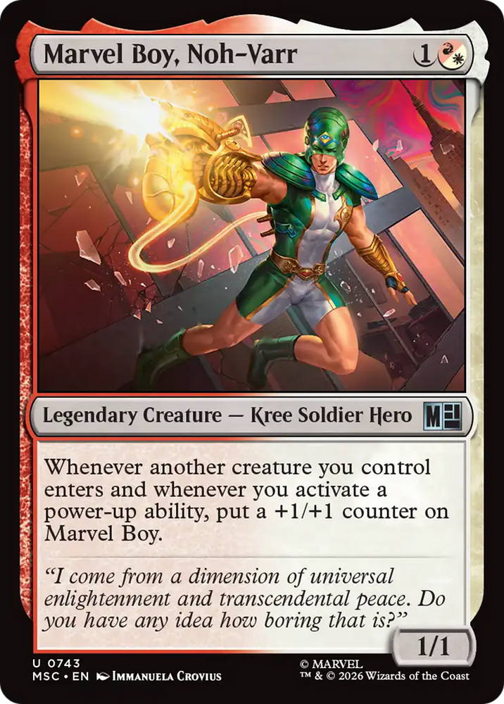 Marvel Boy, Noh-Varr [Marvel Super Heroes]