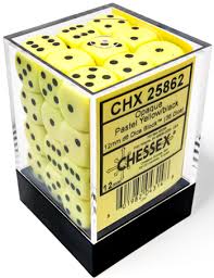 Chessex Set of 36 D6's 12mm