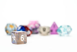 Mystery Misfit Resin Polyhedral Dice Set