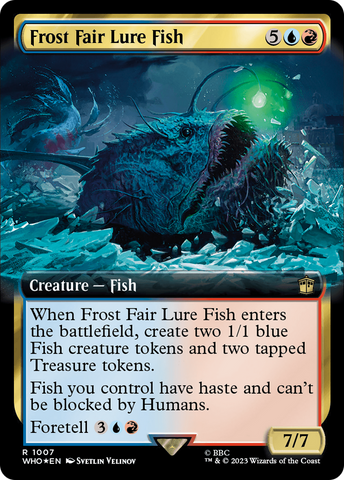Frost Fair Lure Fish (Extended Art) (Surge Foil) [Doctor Who]