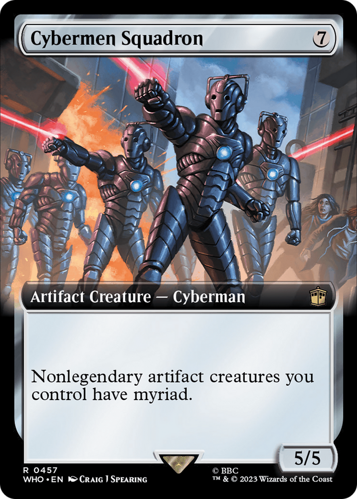 Cybermen Squadron (Extended Art) [Doctor Who]