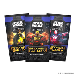 Star Wars Unlimited Shadows of the Galaxy Booster Box