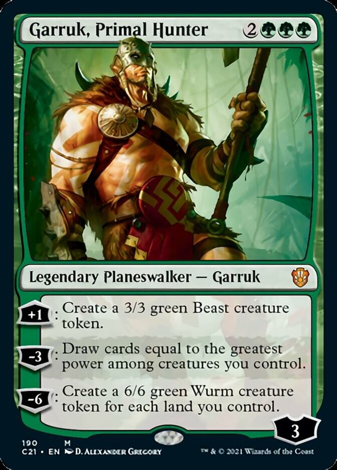 Garruk, Primal Hunter [Commander 2021]