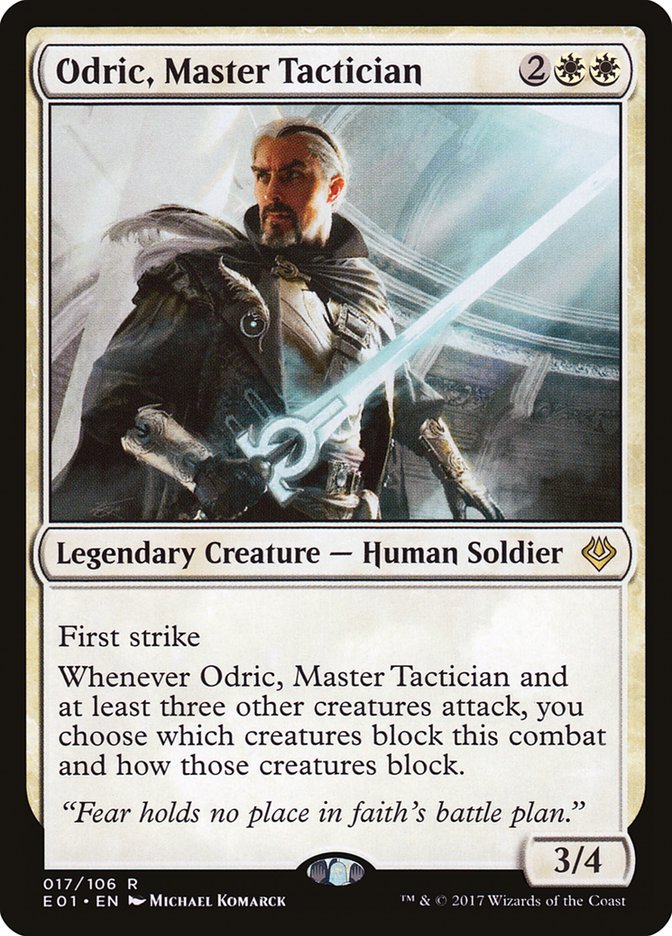 Odric, Master Tactician [Archenemy: Nicol Bolas]