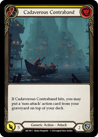 Cadaverous Contraband (Yellow) [ARC180-C] 1st Edition Normal