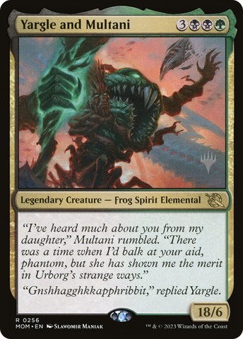 Yargle and Multani (Promo Pack) [March of the Machine Promos]