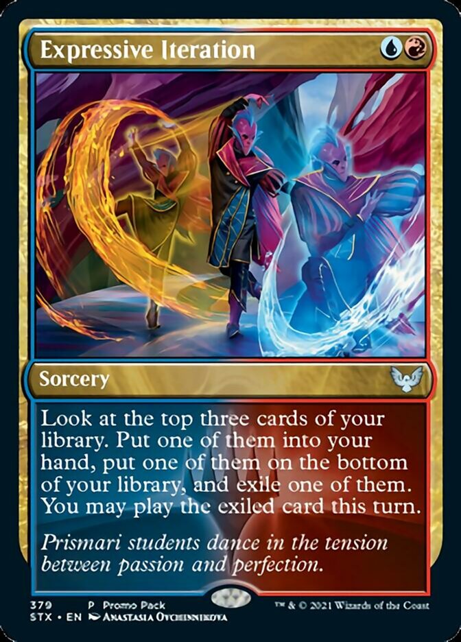 Expressive Iteration (Promo Pack) [Strixhaven: School of Mages Promos]