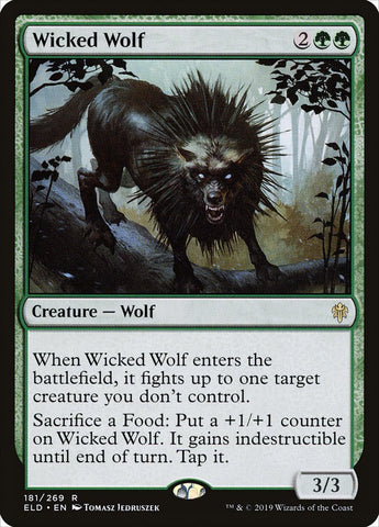 Wicked Wolf [Throne of Eldraine]