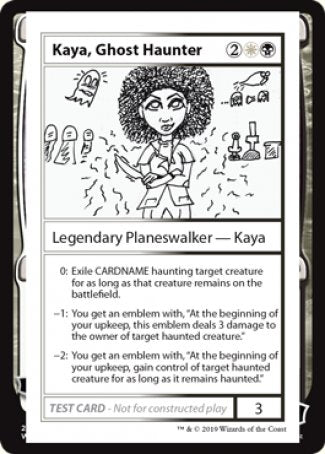 Kaya, Ghost Haunter (2021 Edition) [Mystery Booster Playtest Cards]