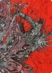 Varragoth, Bloodsky Sire Art Card [Kaldheim Art Series]