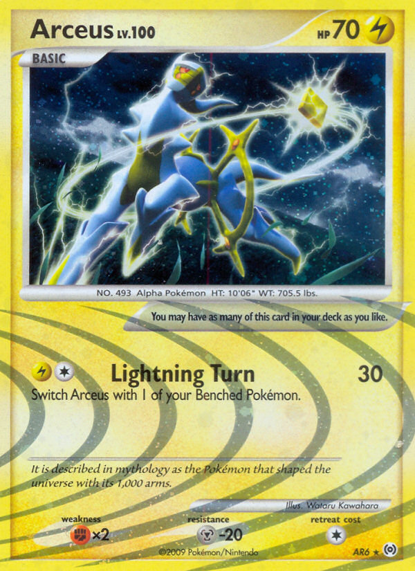 pokemon platinum arceus cards Goldin surface scratches. Platinum Arceus - Pokemon Card