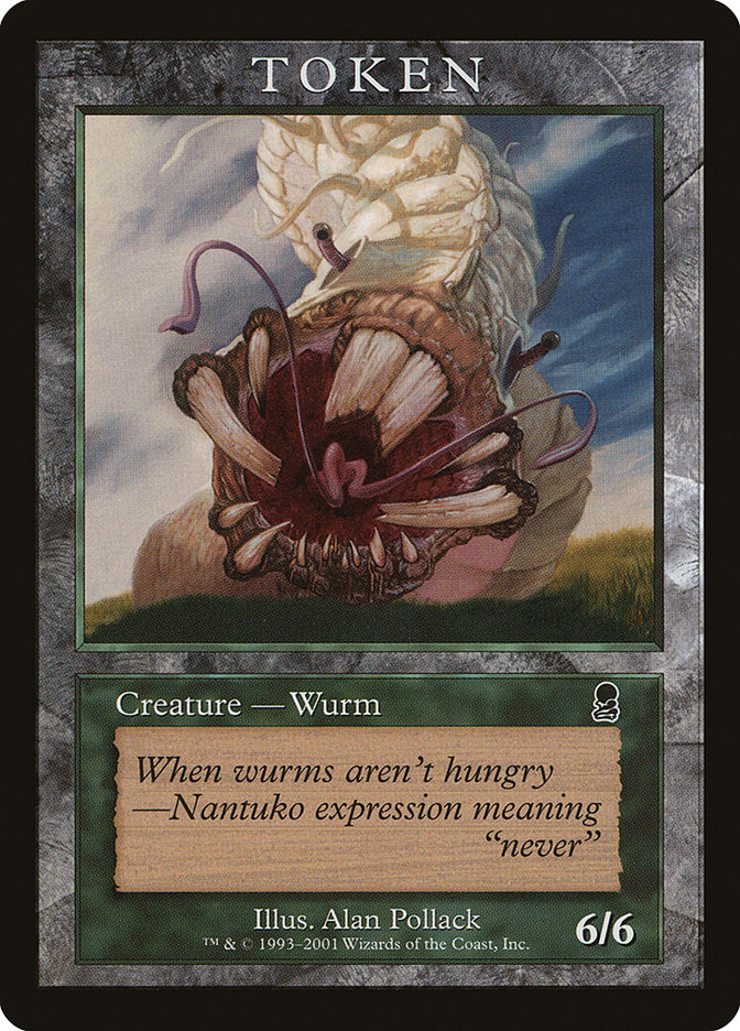Wurm Token [Magic Player Rewards 2002]