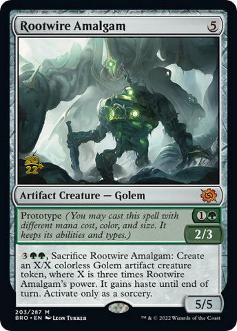 Rootwire Amalgam [The Brothers' War: Prerelease Promos]