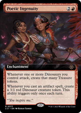 Poetic Ingenuity (Extended Art) [The Lost Caverns of Ixalan]