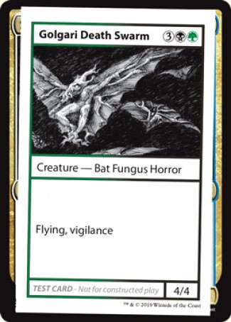 Golgari Death Swarm (2021 Edition) [Mystery Booster Playtest Cards]