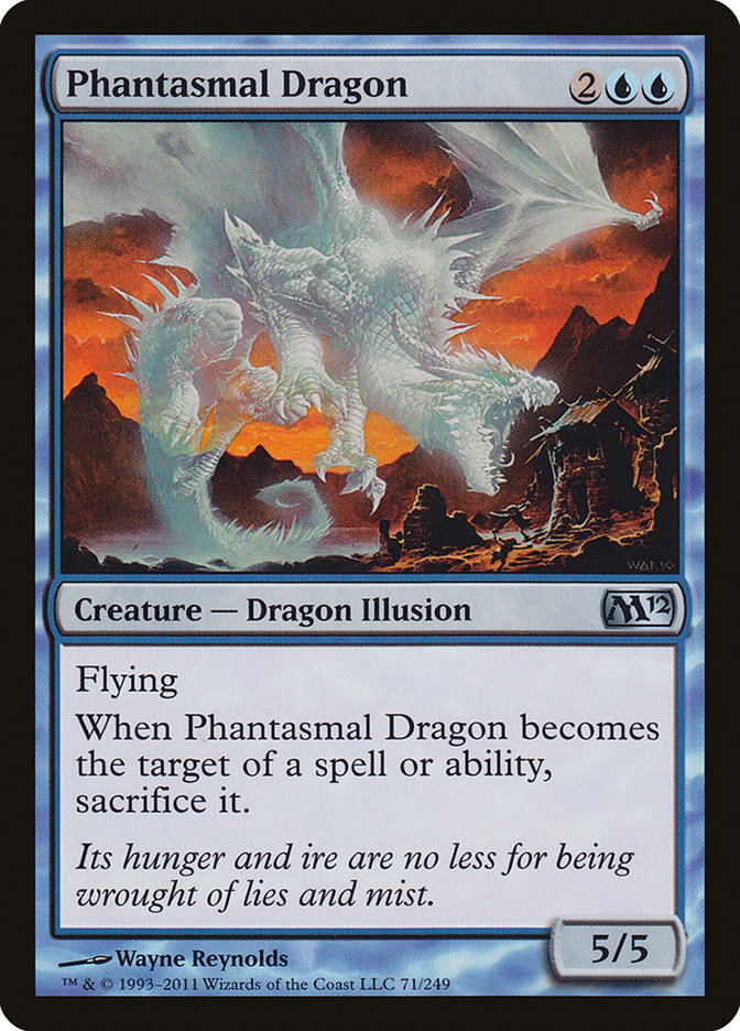 Phantasmal Dragon [Magic 2012]