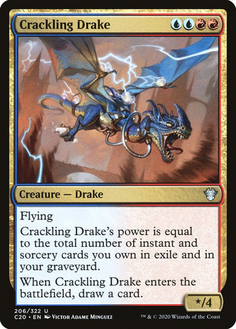 Crackling Drake [Commander 2020]